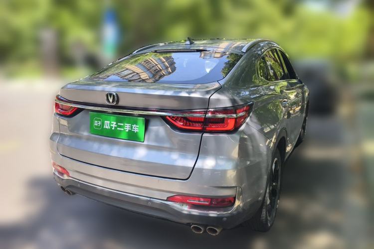 Used CHANGAN CS85 COUPE 2019 2.0T Automatic Luxury Edition China V Standard Rear Right 45 Deg