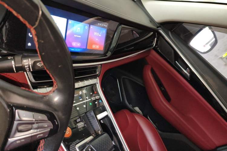 Used CHANGAN CS85 COUPE 2019 2.0T Automatic Version China V Standard Audio And AC Panel