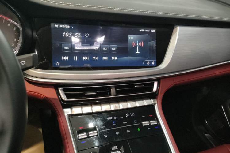 Used CHANGAN CS85 COUPE 2019 1.5T DCT Dynamic Version China VI Standard Audio And AC Panel