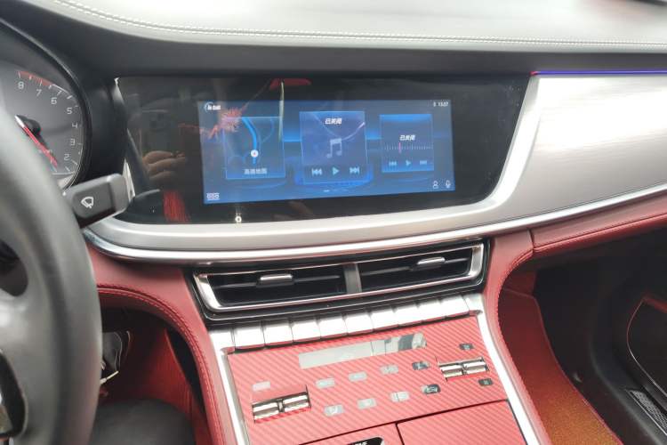 Used CHANGAN CS85 COUPE 2019 1.5T DCT Version China VI Standard Audio And AC Panel