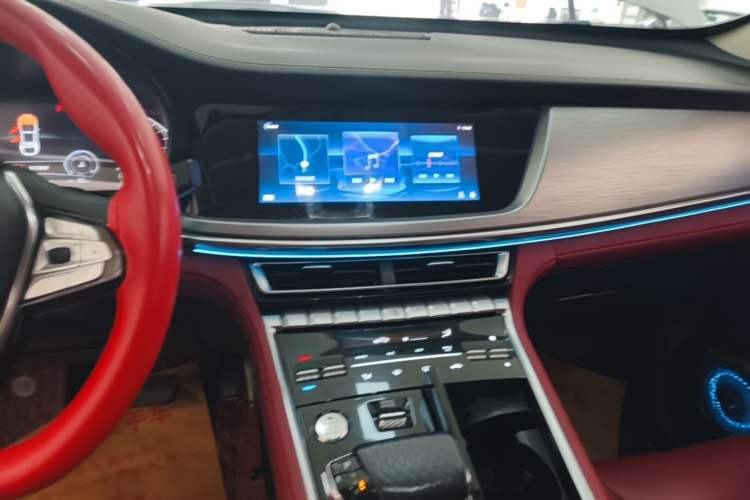 Used CHANGAN CS85 COUPE 2019 1.5T DCT Version China VI Standard Audio And AC Panel