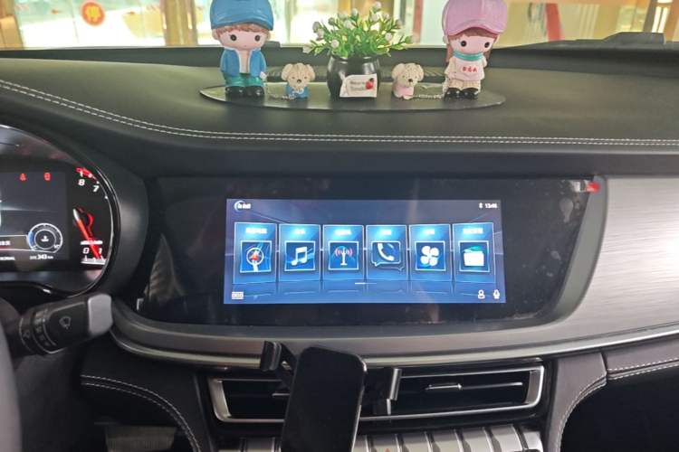 Used CHANGAN CS85 COUPE 2019 1.5T DCT Version China VI Standard Audio And AC Panel
