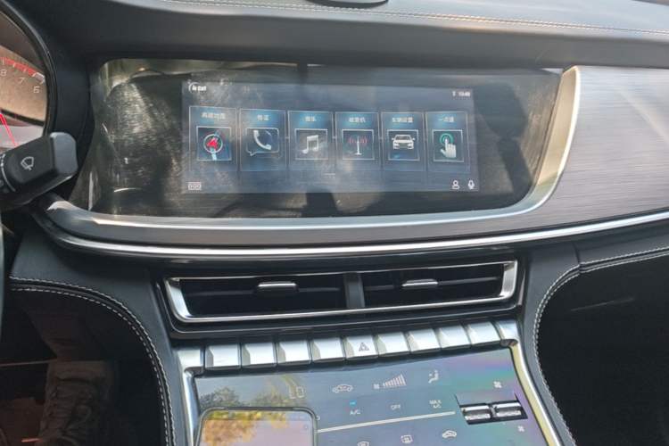 Used CHANGAN CS85 COUPE 2019 1.5T DCT Version China VI Standard Audio And AC Panel