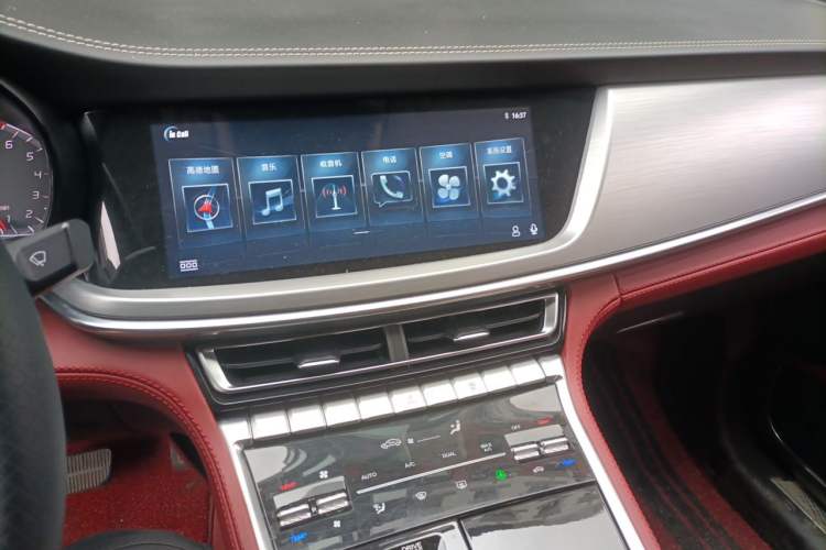 Used CHANGAN CS85 COUPE 2019 1.5T DCT Dynamic Version China VI Standard Audio And AC Panel