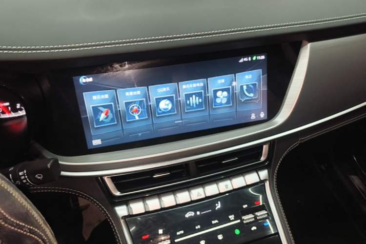 Used CHANGAN CS85 COUPE 2019 2.0T Automatic Version China V Standard Audio And AC Panel