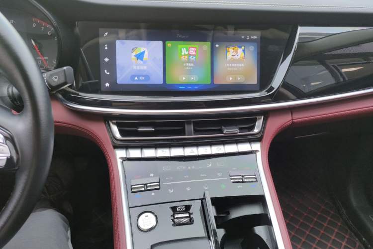 Used CHANGAN CS85 COUPE 2019 1.5T DCT Luxury Version China VI Standard Audio And AC Panel