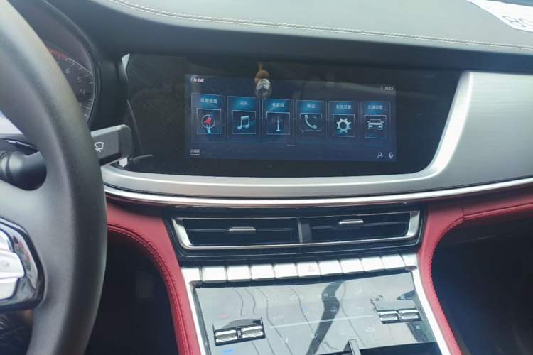 Used CHANGAN CS85 COUPE 2019 1.5T DCT Version China VI Standard Audio And AC Panel