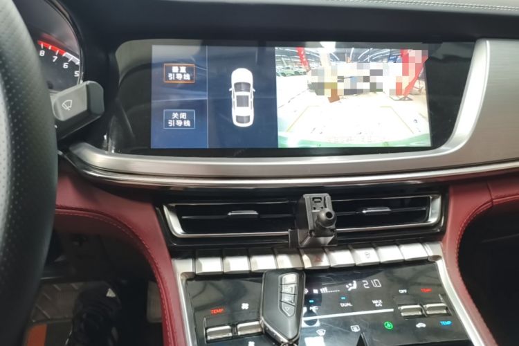 Used CHANGAN CS85 COUPE 2019 1.5T DCT Dynamic Version China VI Standard Audio And AC Panel