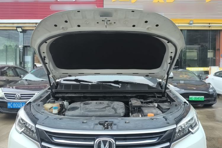 Used CHANGAN CS85 COUPE 2019 1.5T DCT Luxury Version China VI Standard Engine Bay