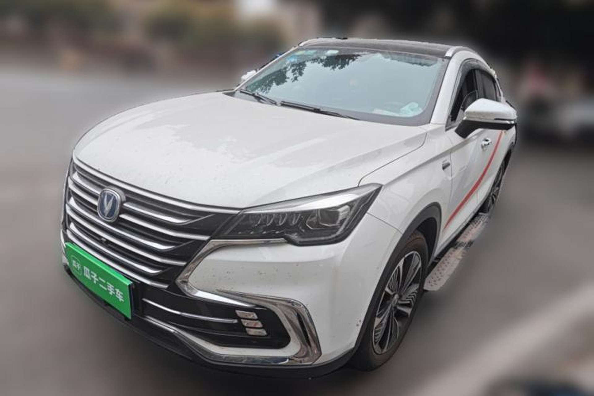 Used CHANGAN CS85 COUPE 2019 2.0T Automatic Luxury Edition China V Standard Front Left 45 Deg