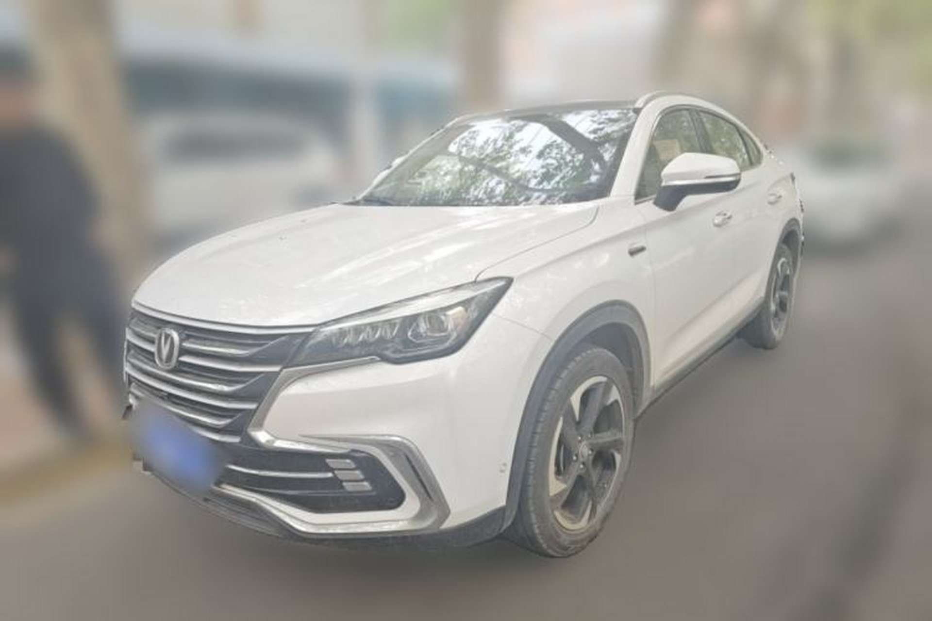 Used CHANGAN CS85 COUPE 2019 2.0T Automatic Luxury Edition China V Standard Front Left 45 Deg