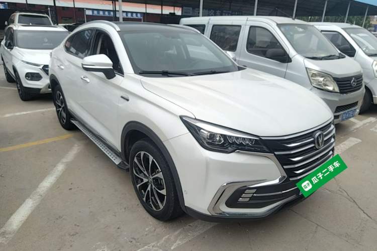 Used CHANGAN CS85 COUPE 2019 1.5T DCT Luxury Version China VI Standard Front Right 45 Deg