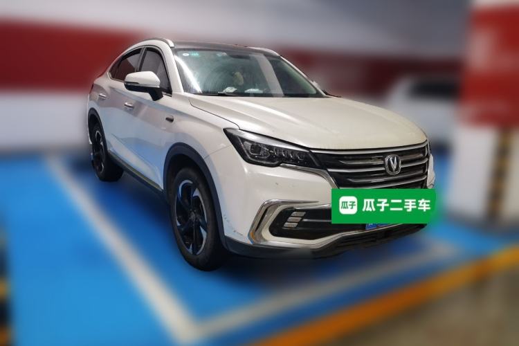 Used CHANGAN CS85 COUPE 2019 2.0T Automatic Luxury Edition China VI Standard Front Right 45 Deg
