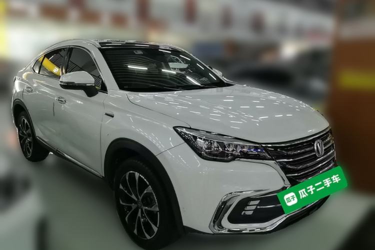 Used CHANGAN CS85 COUPE 2019 1.5T DCT Luxury Version China VI Standard Front Right 45 Deg