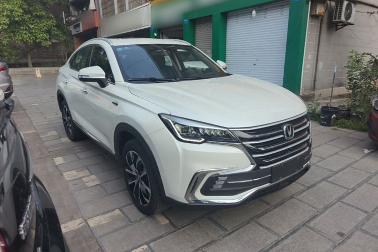 Used CHANGAN CS85 COUPE 2019 1.5T DCT Dynamic Version China VI Standard Front Right 45 Deg