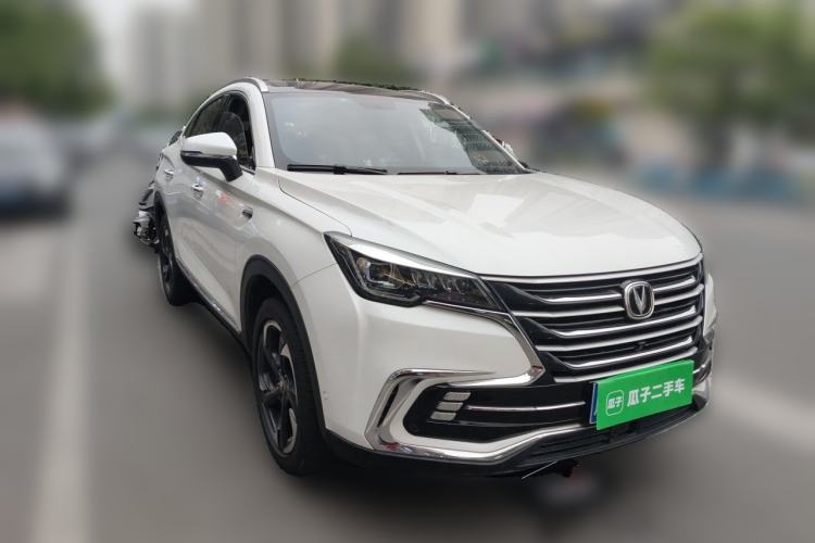 Used CHANGAN CS85 COUPE 2019 2.0T Automatic Luxury Edition China V Standard Front Right 45 Deg
