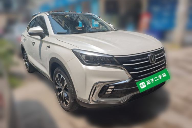 Used CHANGAN CS85 COUPE 2019 1.5T DCT Luxury Version China VI Standard Front Right 45 Deg