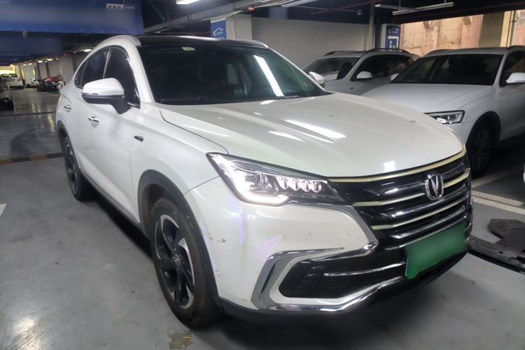 Used CHANGAN CS85 COUPE 2019 2.0T Automatic Smart Version China VI Standard Front Right 45 Deg