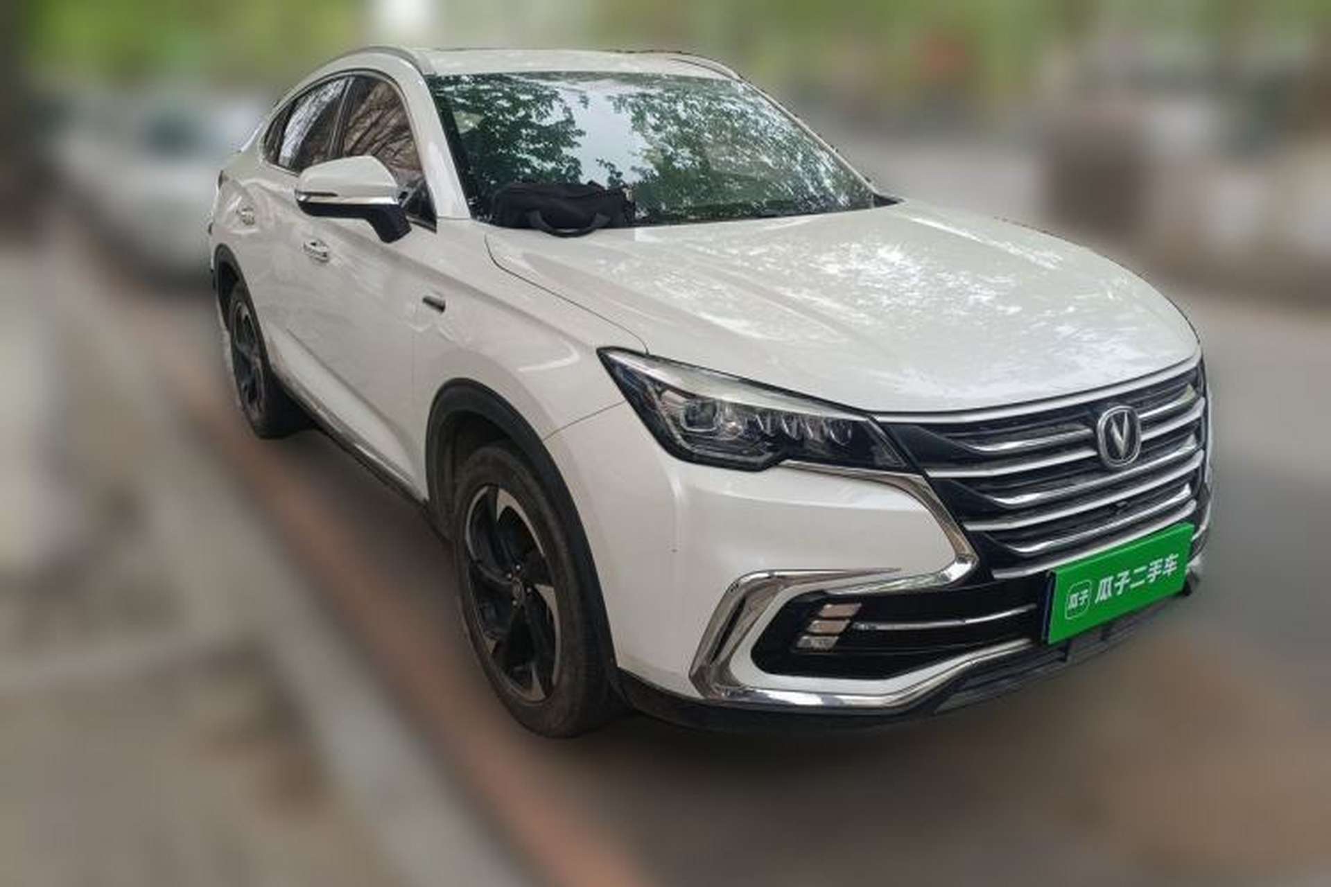 Used CHANGAN CS85 COUPE 2019 2.0T Automatic Version China V Standard Front Right 45 Deg