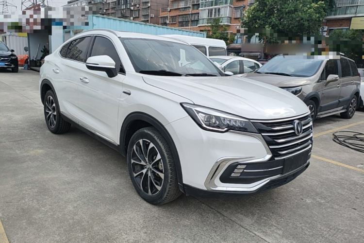 Used CHANGAN CS85 COUPE 2019 1.5T DCT Dynamic Version China VI Standard Front Right 45 Deg