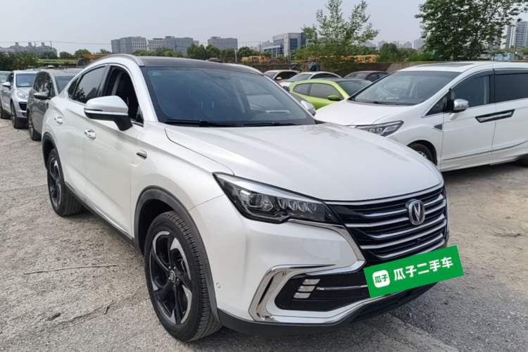Used CHANGAN CS85 COUPE 2019 2.0T Automatic Luxury Edition China VI Standard Front Right 45 Deg