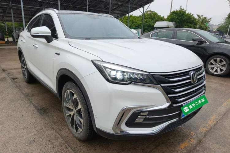 Used CHANGAN CS85 COUPE 2019 1.5T DCT Luxury Version China VI Standard Front Right 45 Deg