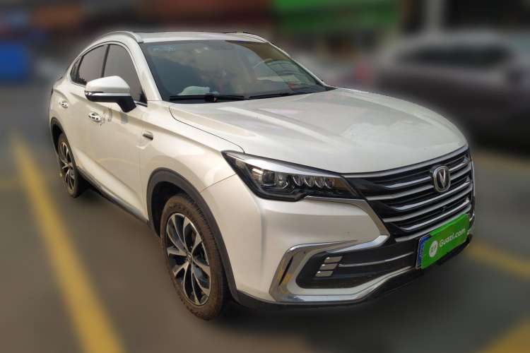 Used CHANGAN CS85 COUPE 2019 1.5T DCT Dynamic Version China VI Standard Front Right 45 Deg