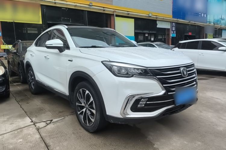 Used CHANGAN CS85 COUPE 2019 1.5T DCT Luxury Version China VI Standard Front Right 45 Deg