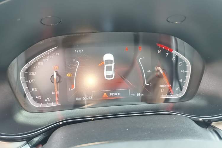 Used CHANGAN CS85 COUPE 2019 1.5T DCT Dynamic Version China VI Standard Instrument Cluster