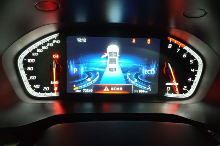 Used CHANGAN CS85 COUPE 2019 1.5T DCT Version China VI Standard Instrument Cluster