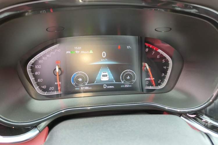 Used CHANGAN CS85 COUPE 2019 1.5T DCT Luxury Version China VI Standard Instrument Cluster