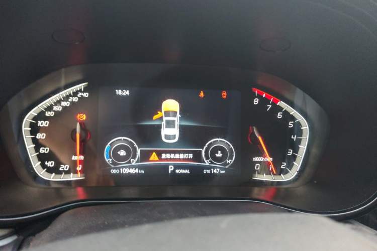 Used CHANGAN CS85 COUPE 2019 1.5T DCT Dynamic Version China VI Standard Instrument Cluster