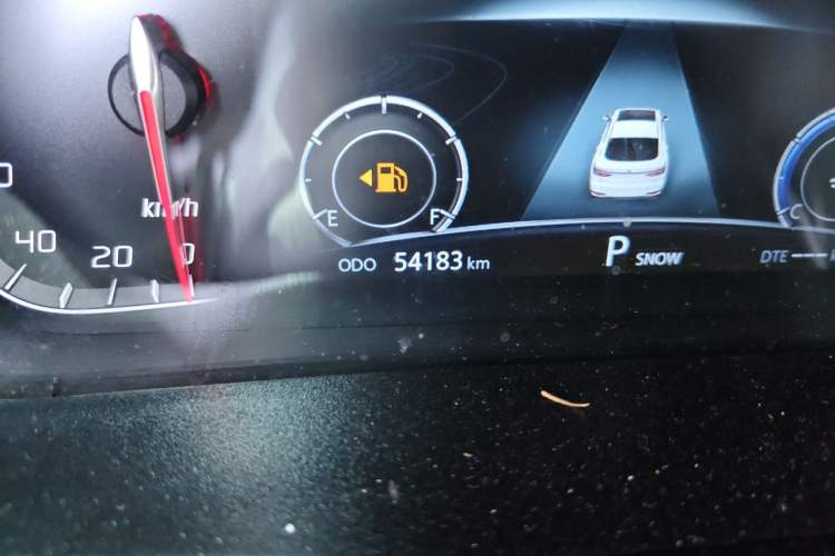 Used CHANGAN CS85 COUPE 2019 2.0T Automatic Version China VI Standard Odometer Close Up