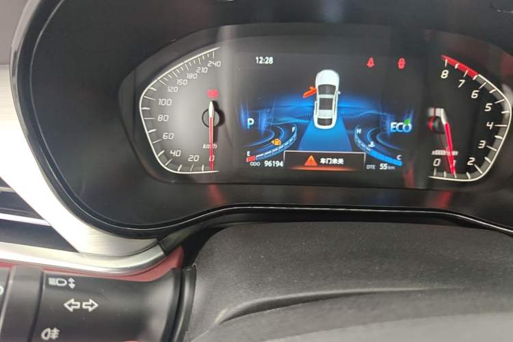 Used CHANGAN CS85 COUPE 2019 1.5T DCT Dynamic Version China VI Standard Odometer Close Up