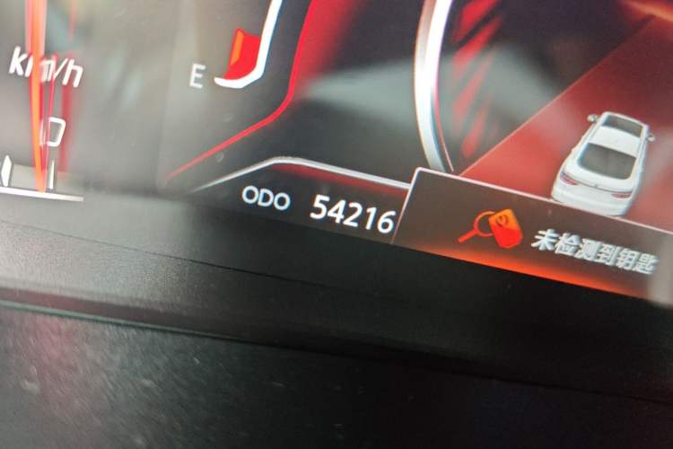 Used CHANGAN CS85 COUPE 2019 2.0T Automatic Version China VI Standard Odometer Close Up