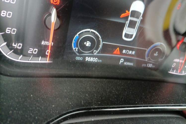 Used CHANGAN CS85 COUPE 2019 1.5T DCT Dynamic Version China VI Standard Odometer Close Up