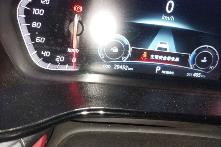 Used CHANGAN CS85 COUPE 2019 1.5T DCT Dynamic Version China VI Standard Odometer Close Up