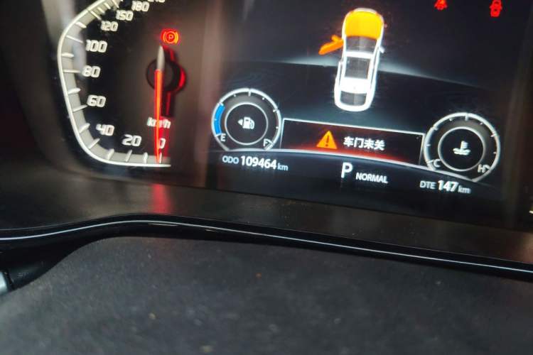 Used CHANGAN CS85 COUPE 2019 1.5T DCT Dynamic Version China VI Standard Odometer Close Up
