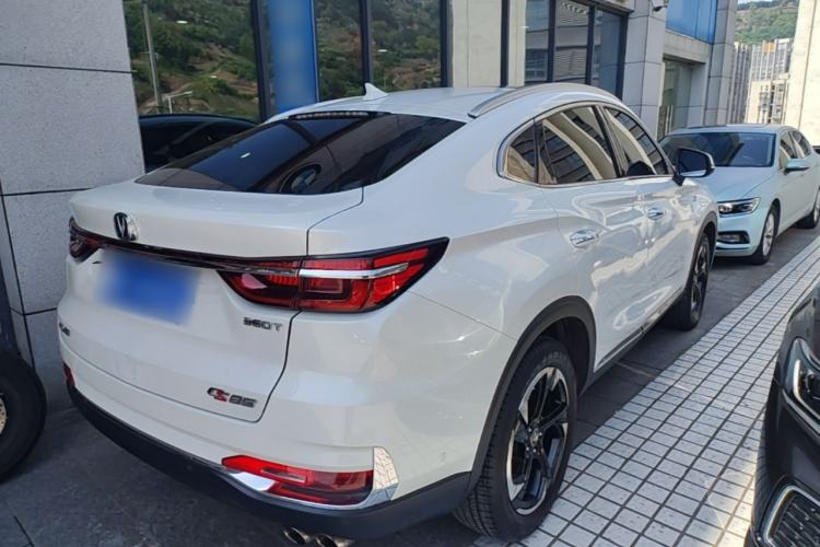 Used CHANGAN CS85 COUPE 2019 2.0T Automatic Luxury Edition China V Standard Rear Left 45 Deg