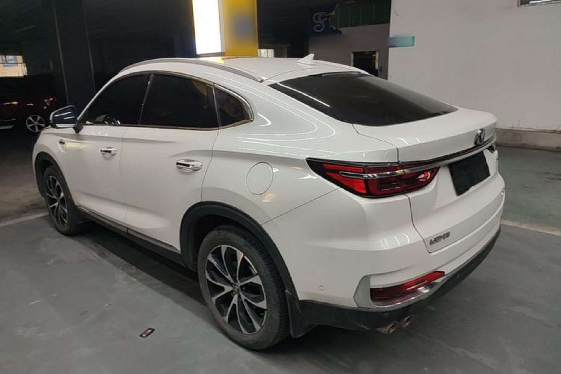 Used CHANGAN CS85 COUPE 2019 2.0T Automatic Smart Version China VI Standard Rear Left 45 Deg