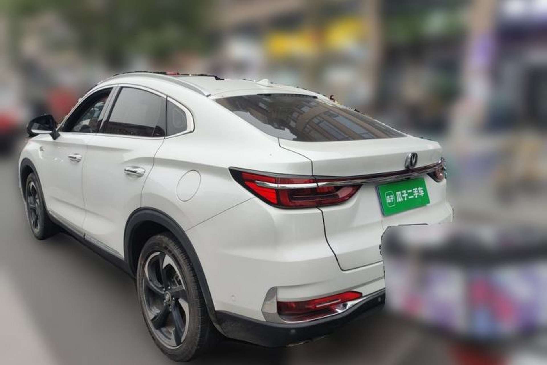 Used CHANGAN CS85 COUPE 2019 2.0T Automatic Luxury Edition China V Standard Rear Left 45 Deg