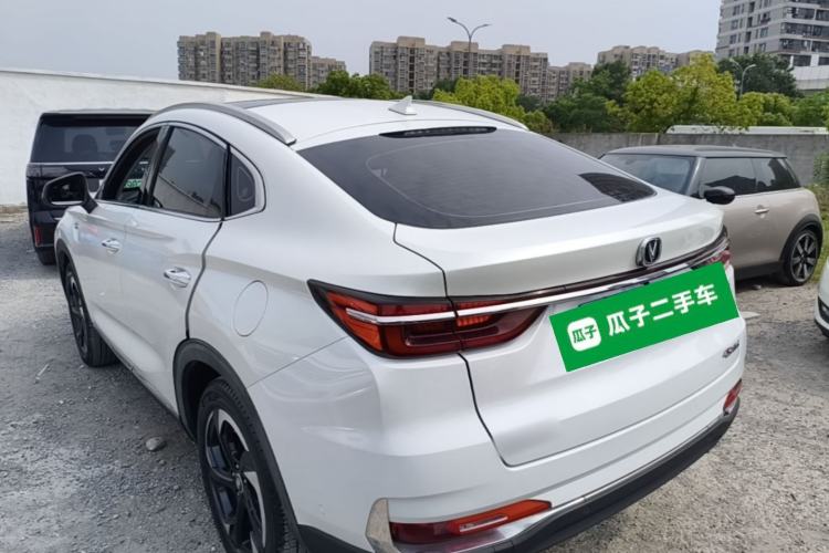 Used CHANGAN CS85 COUPE 2019 2.0T Automatic Luxury Edition China VI Standard Rear Left 45 Deg