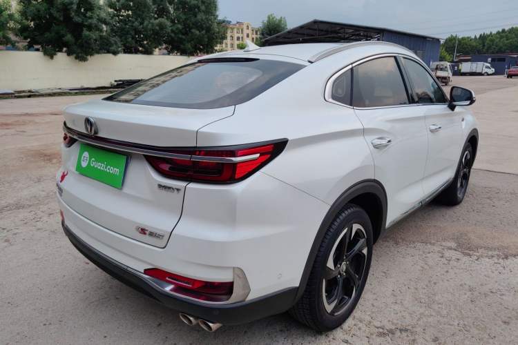 Used CHANGAN CS85 COUPE 2019 2.0T Automatic Luxury Edition China VI Standard Rear Right 45 Deg