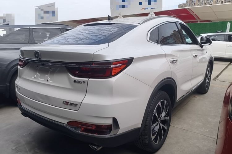 Used CHANGAN CS85 COUPE 2019 1.5T DCT Dynamic Version China VI Standard Rear Right 45 Deg