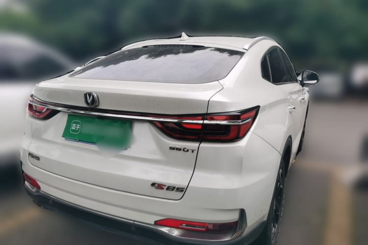 Used CHANGAN CS85 COUPE 2019 2.0T Automatic Luxury Edition China VI Standard Rear Right 45 Deg