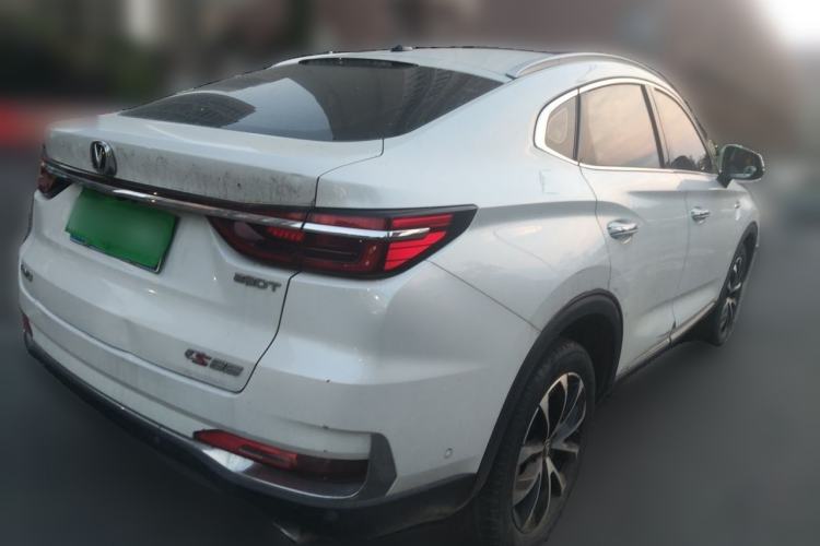 Used CHANGAN CS85 COUPE 2019 1.5T DCT Luxury Version China VI Standard Rear Right 45 Deg