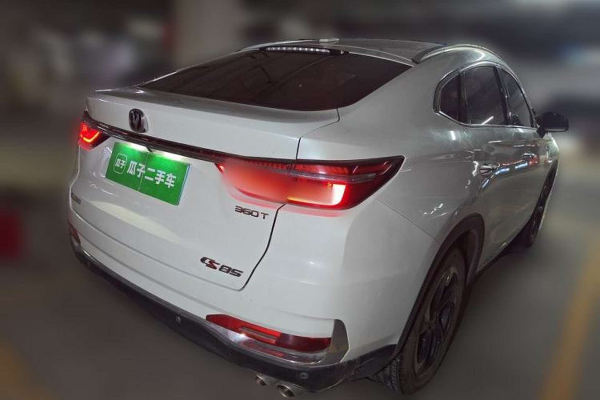 Used CHANGAN CS85 COUPE 2019 2.0T Automatic Version China VI Standard Rear Right 45 Deg