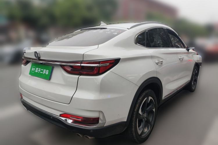 Used CHANGAN CS85 COUPE 2019 2.0T Automatic Luxury Edition China V Standard Rear Right 45 Deg