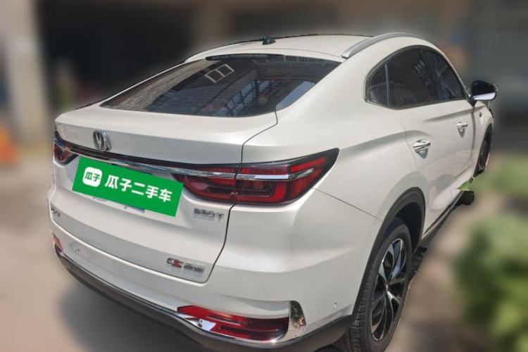 Used CHANGAN CS85 COUPE 2019 1.5T DCT Luxury Version China VI Standard Rear Right 45 Deg