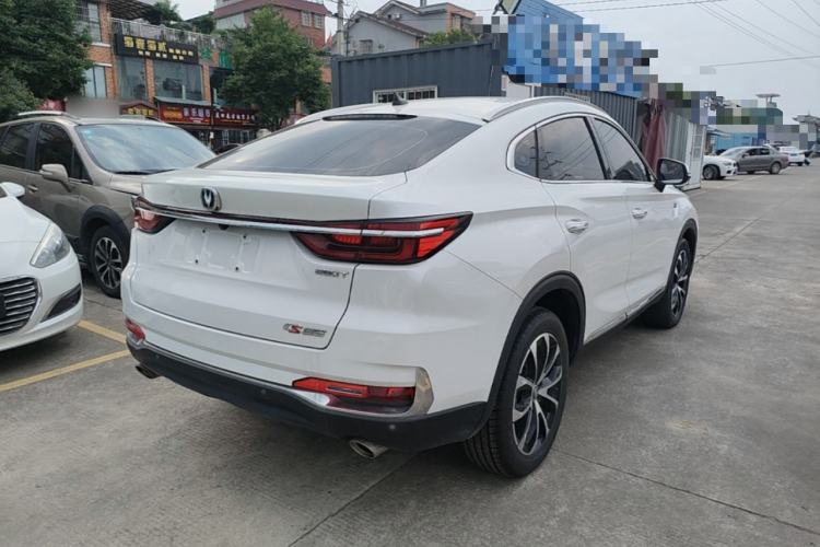Used CHANGAN CS85 COUPE 2019 1.5T DCT Dynamic Version China VI Standard Rear Right 45 Deg